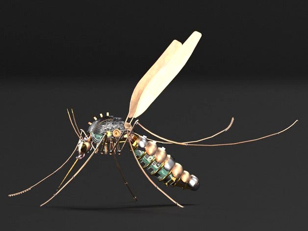 Mosquito - SteamPunk version by Dape