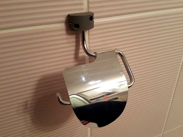 Toilet Paper Hanger (Broken Part) by mddesign