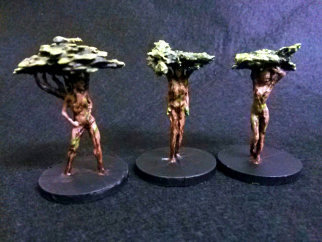 Three Tree Nymphs by MagicEngineer