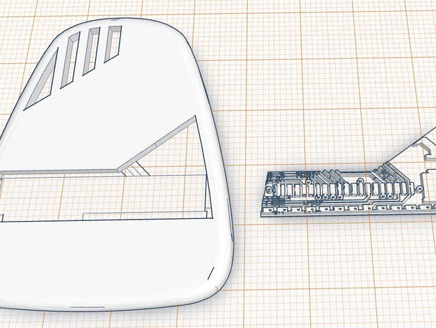 EMH Holo Emitter - separate circuitry by BruceRogers