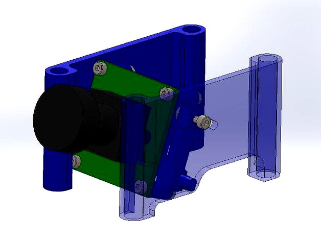 Camera tilt mount for ZMR250 by DragonKid22