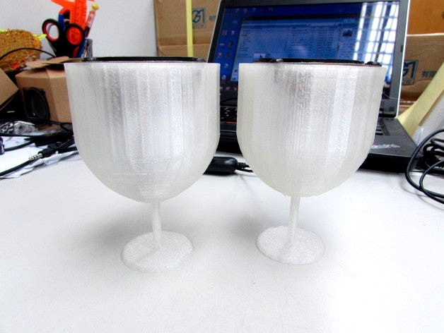 Wine Glass PC Speaker  by KenIp