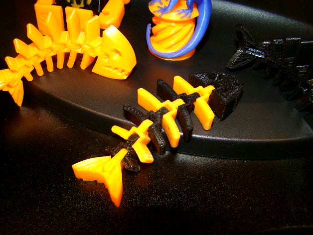 Dual Fossil Fish-Clean by Greenthunder