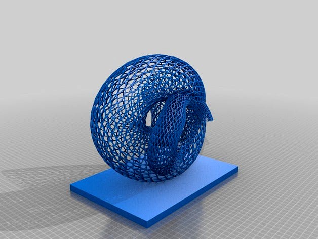 Knot Sculpture #1 by jeromenevins