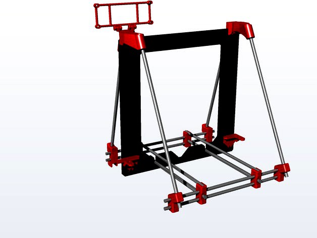 PRUSA I3 ESTABILIZADOR MARCO HEPHESTOS by josetn