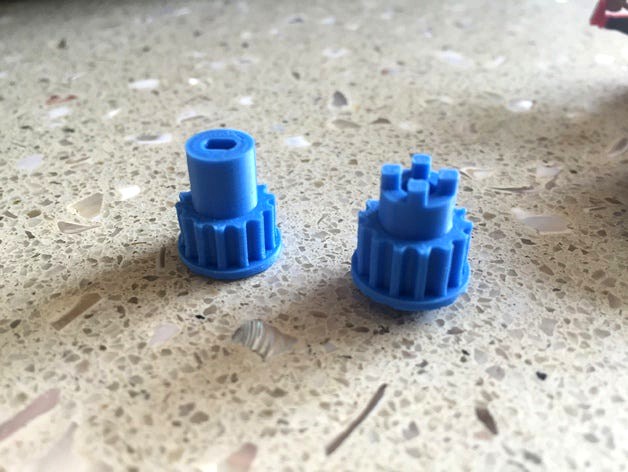 Kyosho Spider EP / TF2 belt gears by SportsterDriver