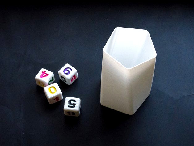 Simple dice cup by WaveSupportApparatus