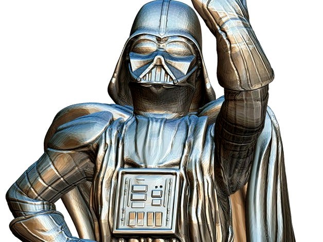 Darth Vader DC Sculpture Bust by Decadia