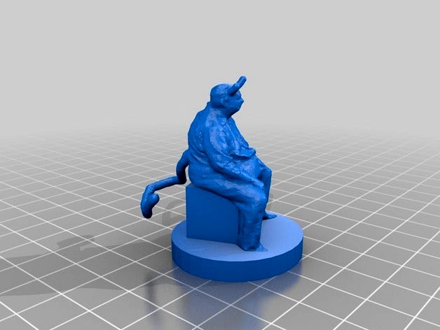 Dr. Wheeler with Horns + Tail by Garthean