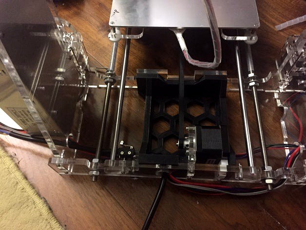 Frame brace for Anet A8 by Simhopp