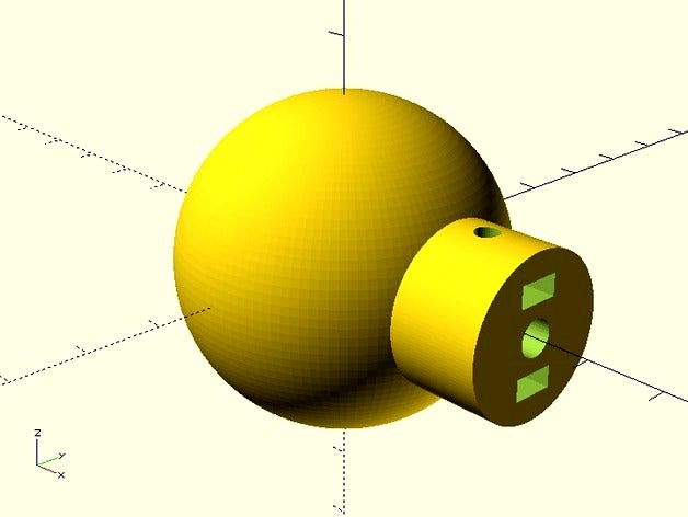 45mm sphere handle by maikll