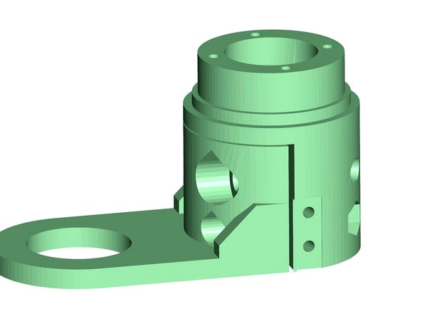 Reprap Morgan E3D toolhead and accessories by diapason