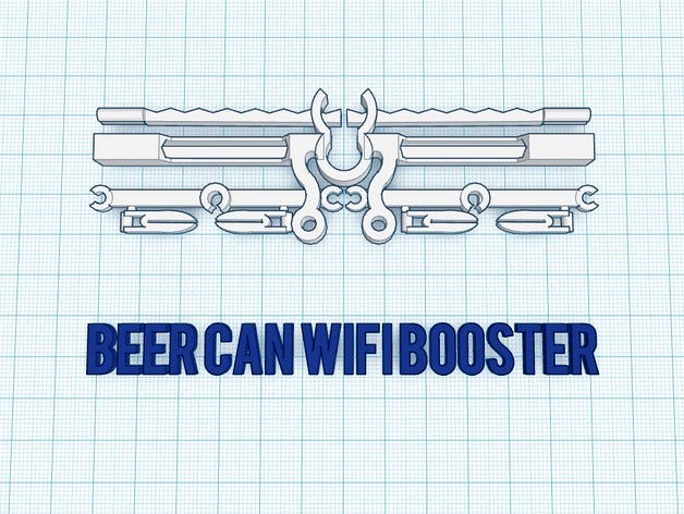 Beer Can Wifi Booster by incre77