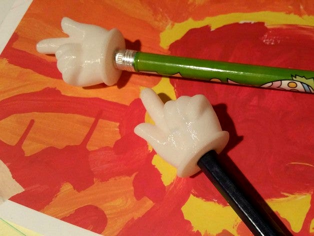 Pencil Pointer by dumbcomputers