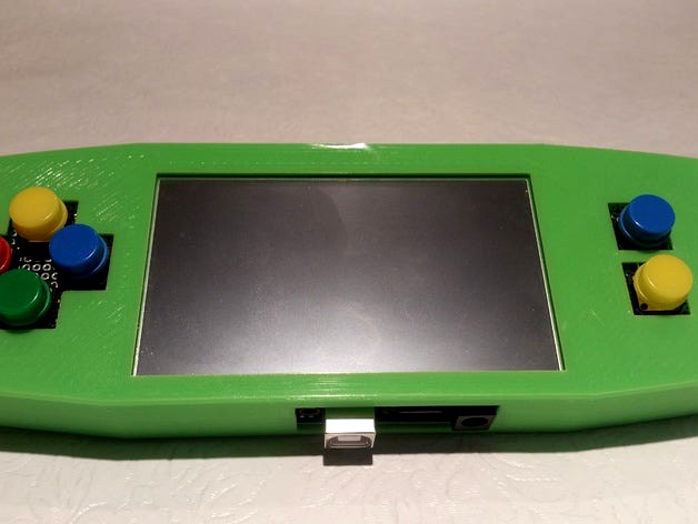 Gameduino 2 Handheld Case by acudmore