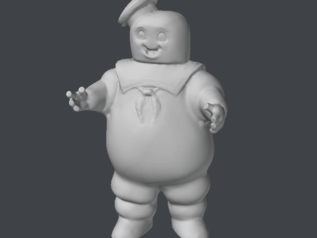Ghostbusters : Stay Puft Marshmallow Man Scan by MustangDave