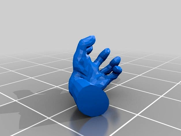 Crazy Hand by thread