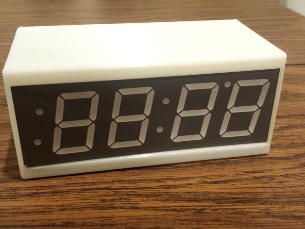 Pi Zero Clock by rsheldiii