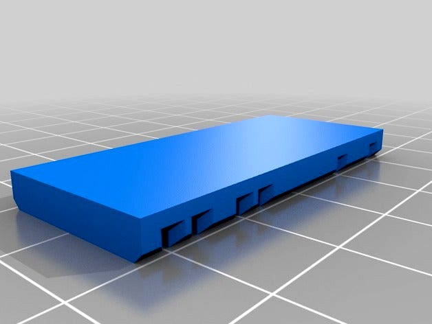 Gleisabstand Parallel Track Tool N Scale  by Robokalle