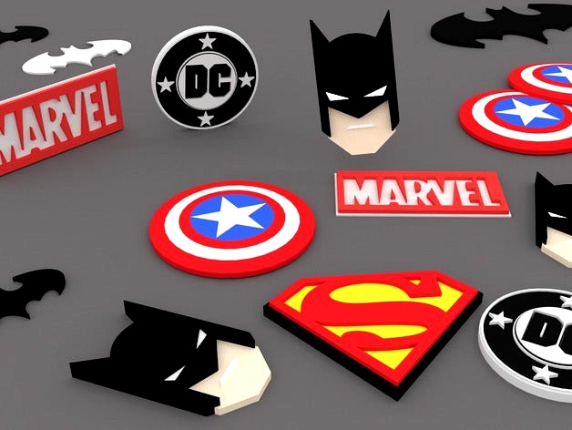 The Biggest DC/Marvel Pack EVER!!!! by WhySoFrail