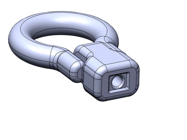 Pivoting Clevis Shackle by robwand