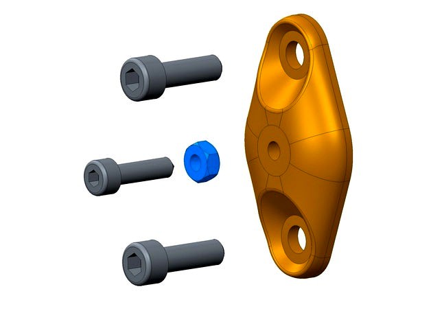 Vertex K8400 couvercle d'extrémité réglable (end cap) by gribouille