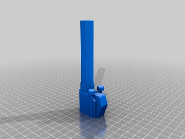 Malcom Reynolds Firefly/Serenity Gun (Snap-Together!) by MakerBlock