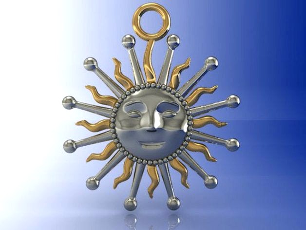 keychain-sun by FP-Creator