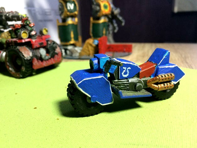 Bike for Space Warrior by humistrefa