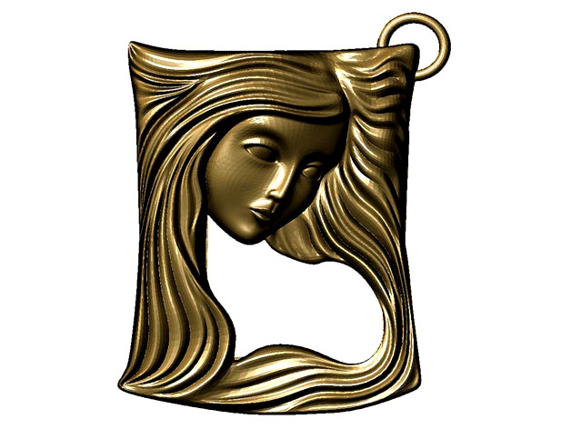 Keychain-girl by FP-Creator