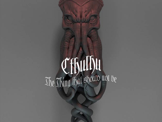Cthulhu (aka the Thing that should not be) by filipturz