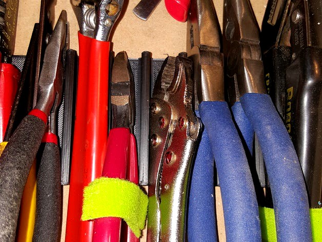 Plier organizer by randyf1965