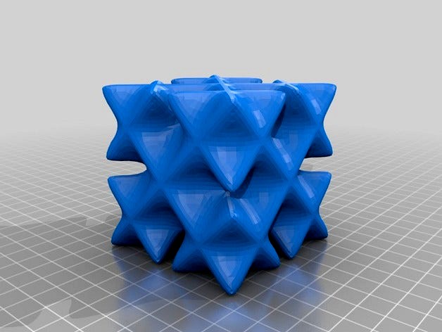 Koch Cube by nevitdilmen