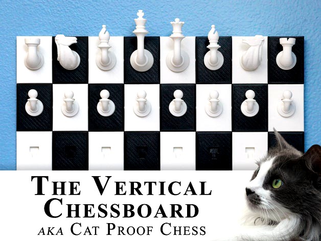 Vertical Chessboard, aka The Cat Proof Chessboard by SSilver