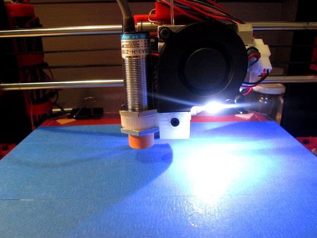 Capacitive Sensor Prusa i3 Hephestos by zimzf23