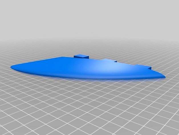 FCS Compatible Keel Fin by AhauSurf