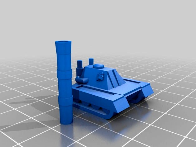 Space Junker Tank Destroyer 6mm Scale  by Shreddieeddie