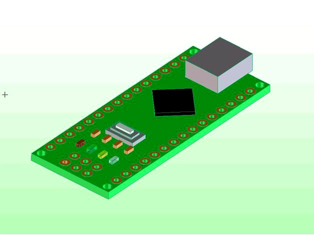 DuMMY Model of Arduino Nano (may be a clone) by bathrobotics