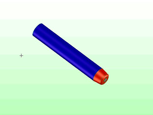 Nerf Dart Dummy Model - don't print by bathrobotics