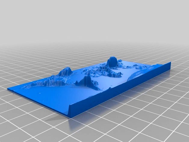 request for comments and remix: 3D World WGS84 Printed for the use of the Blind by R57