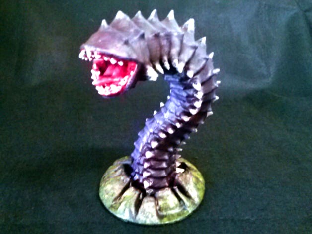 Purple Worm by MagicEngineer