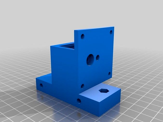prusa i3 extruder dual drive gear. not tested by motorimicro