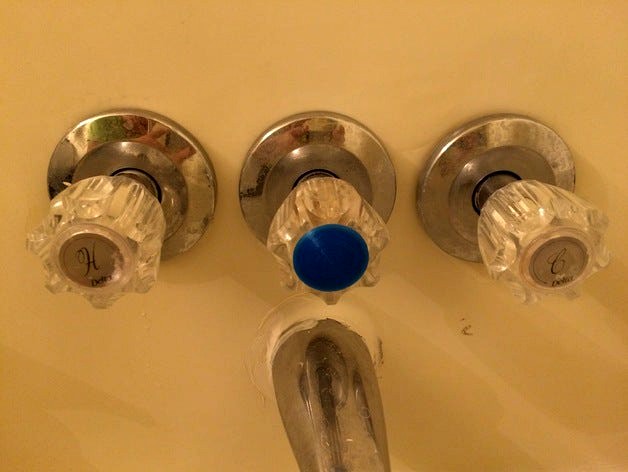 Delta faucet knob cap / button by gtcdma