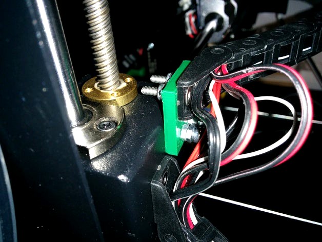 Cable Chain Riser Wanhao Di3 by Coder-Tronics