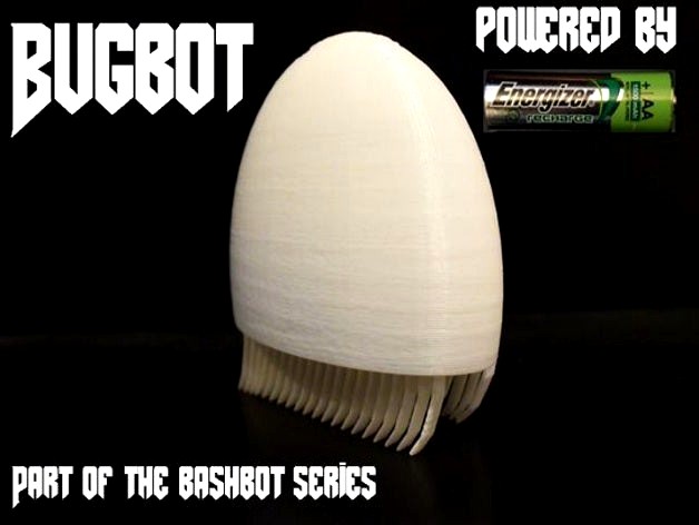 3D Printed BugBots by 3DPrintIt