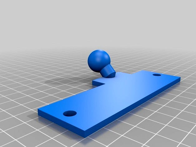 Harley WIndshield GPS Mount by OTR