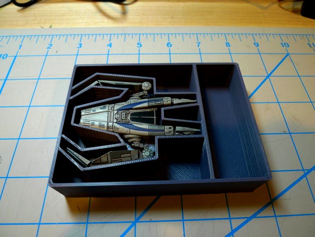 Aggressor Bin for Harbor Freight Organizer (X-Wing TMG) by rbross