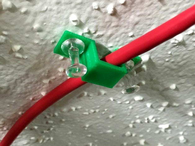 Cable Holder (Thumbtack Based) by Ethong