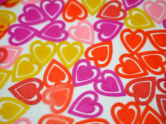 Heart-Shaped Paperclips by MkrClub.com by jrochelle