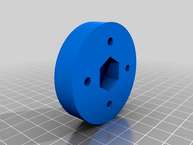 Spool holder for a Makergear M2 that will accommodate odd sized spools like MG chemical and Taulman 3D by farr0wn3d